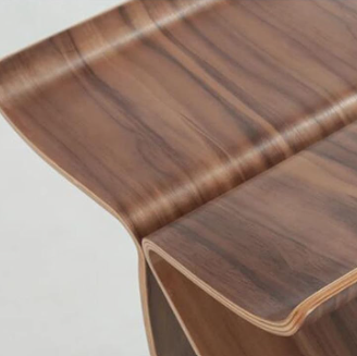 Tabouret en bois minimaliste design scandinave japonais