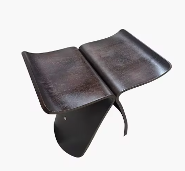 Tabouret en bois minimaliste design scandinave japonais