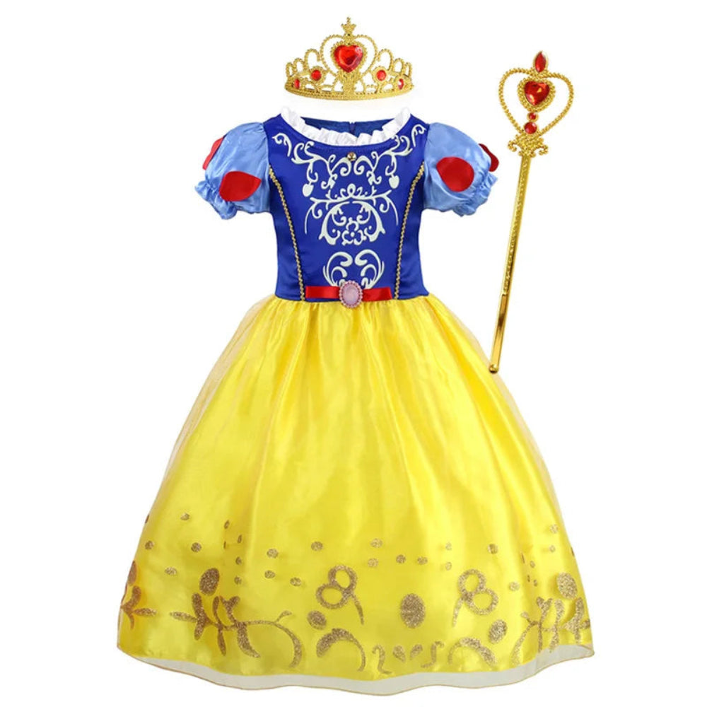 Halloween Kostüme Prinzessinnenkleid Mädchen Puffärmel Party
