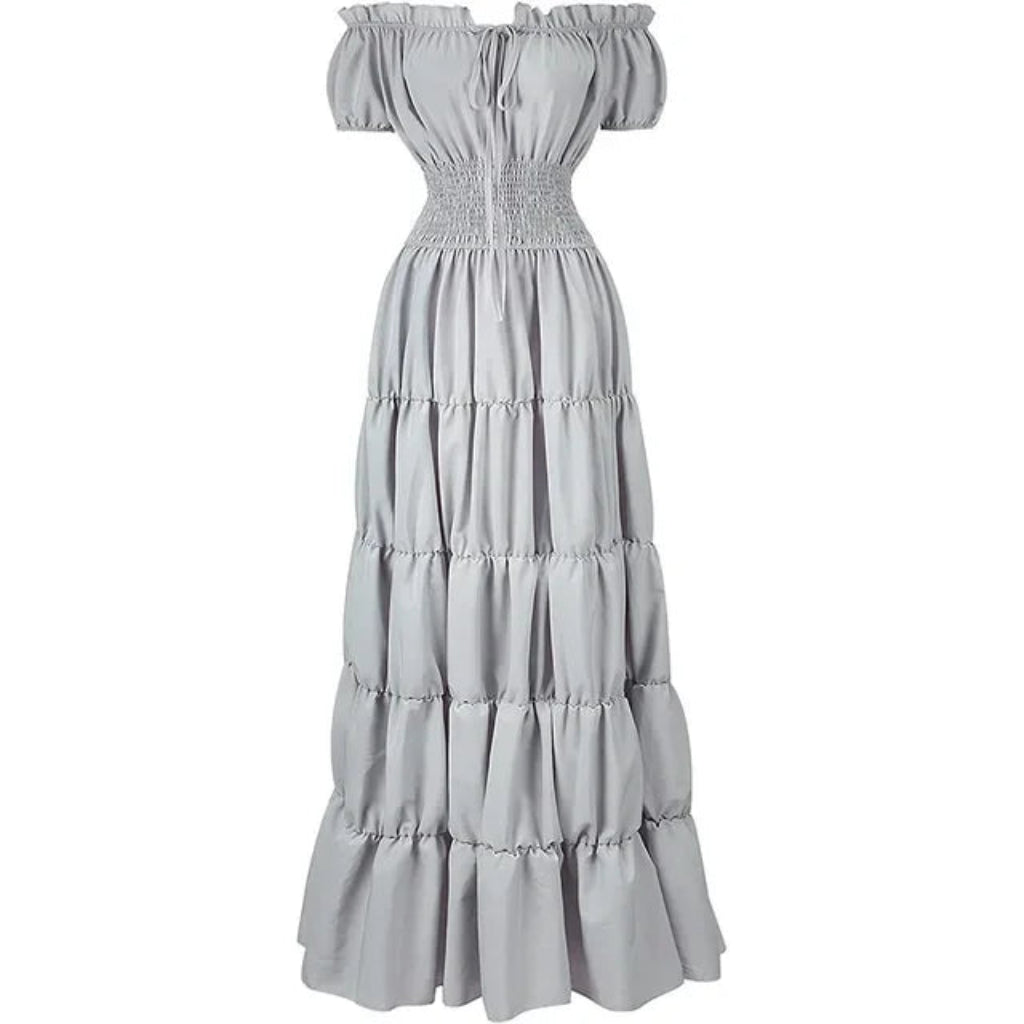 Halloween Kostumes Maxikleid Schulterfrei Boho