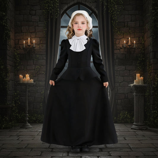 Costume Halloween Robe longue victorienne gothique femme