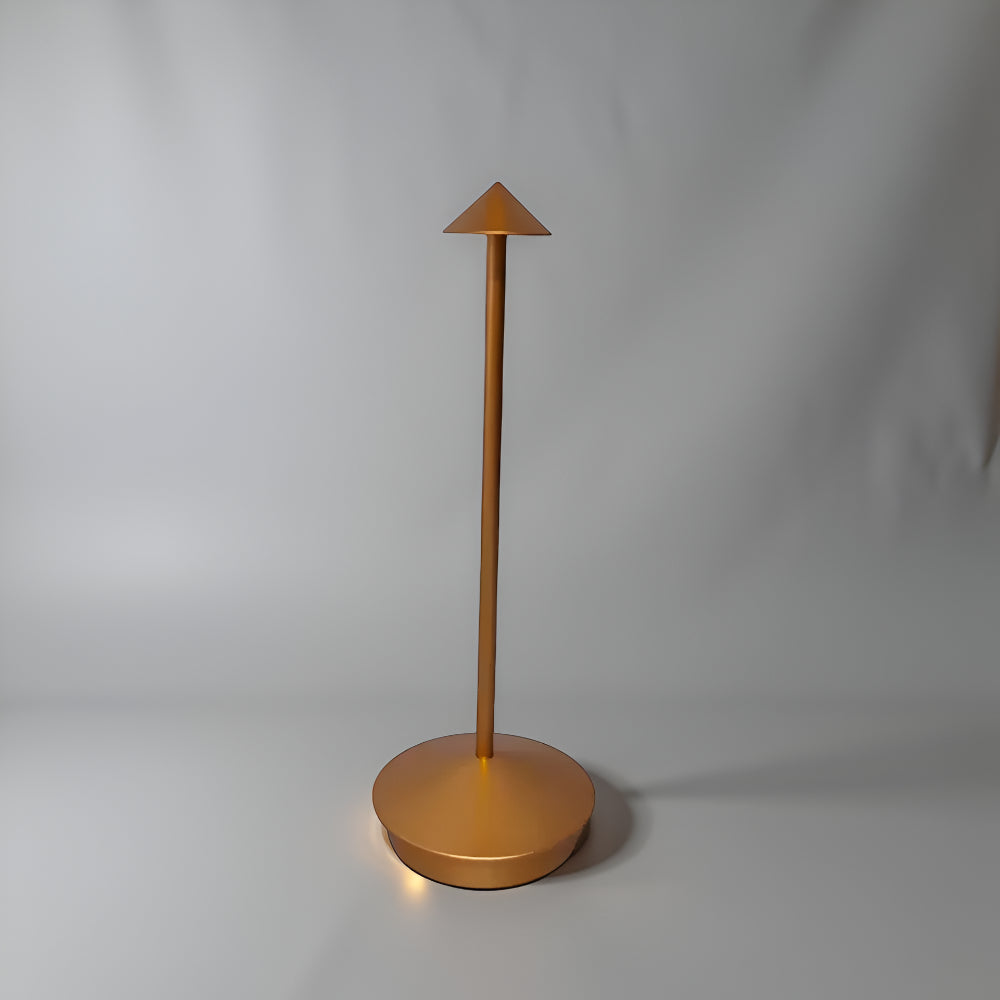 Moderne LED Tischlampe Dimmbar Aluminium Kabellos Designlampe