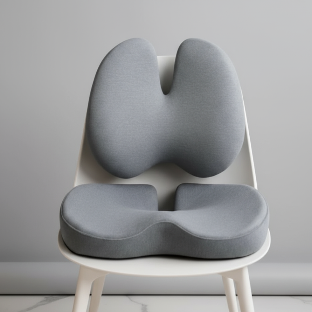 Seat Cushion Orthopedic Memory Foam Tailbone Relief Office Car