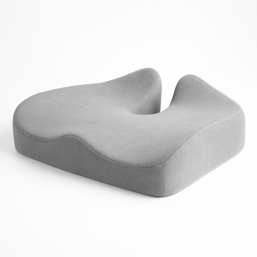 Seat Cushion Orthopedic Memory Foam Tailbone Relief Office Car