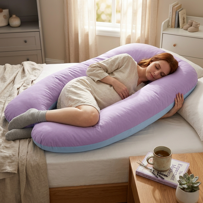 Oreiller latéral Coussin corps entier Confort de sommeil ergonomique