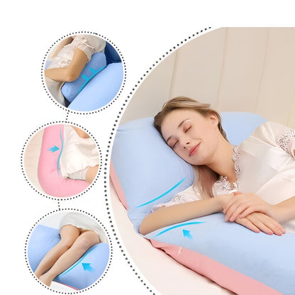 Oreiller latéral Coussin corps entier Confort de sommeil ergonomique