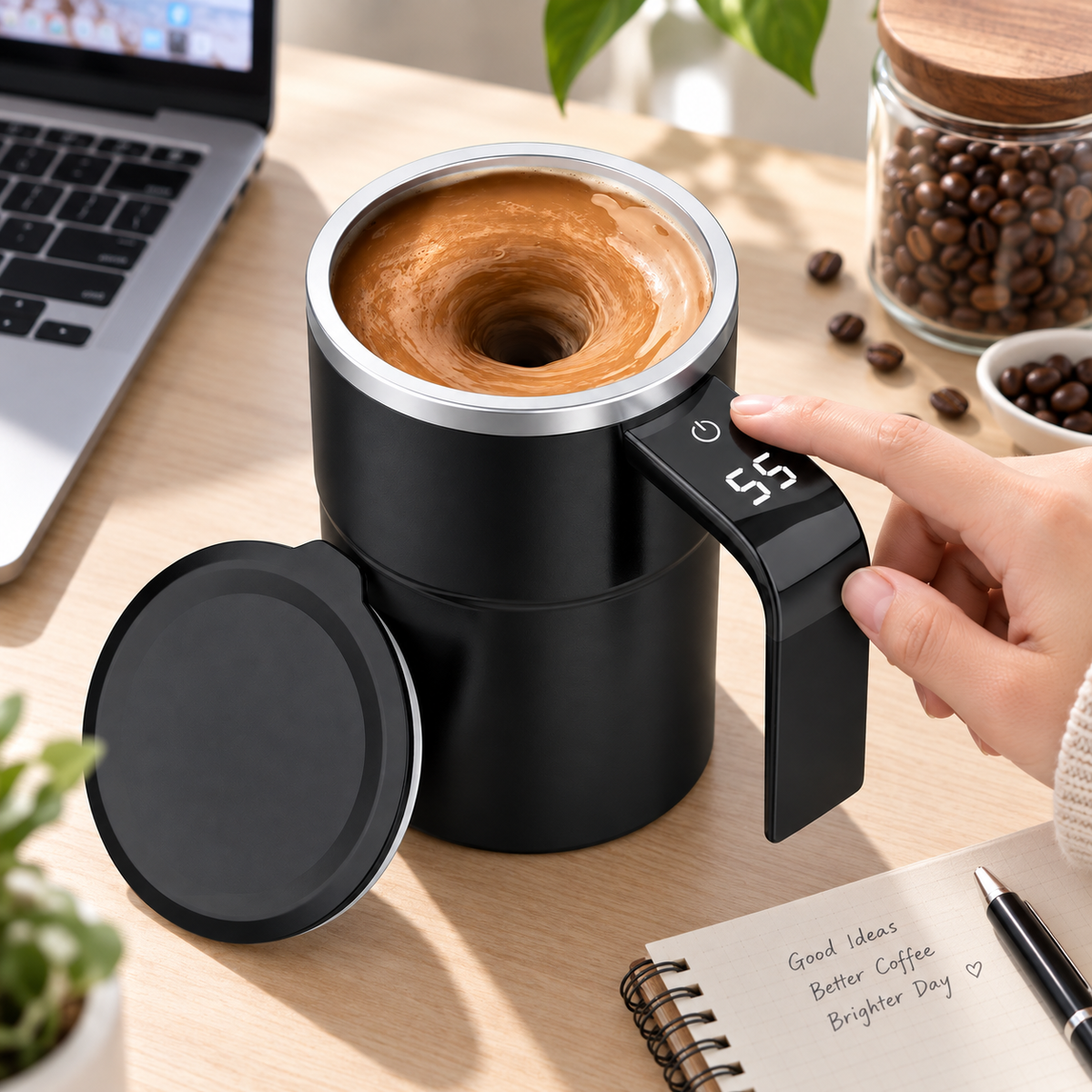 Selbstrührende Tasse Für Kaffee Automatische Mischung