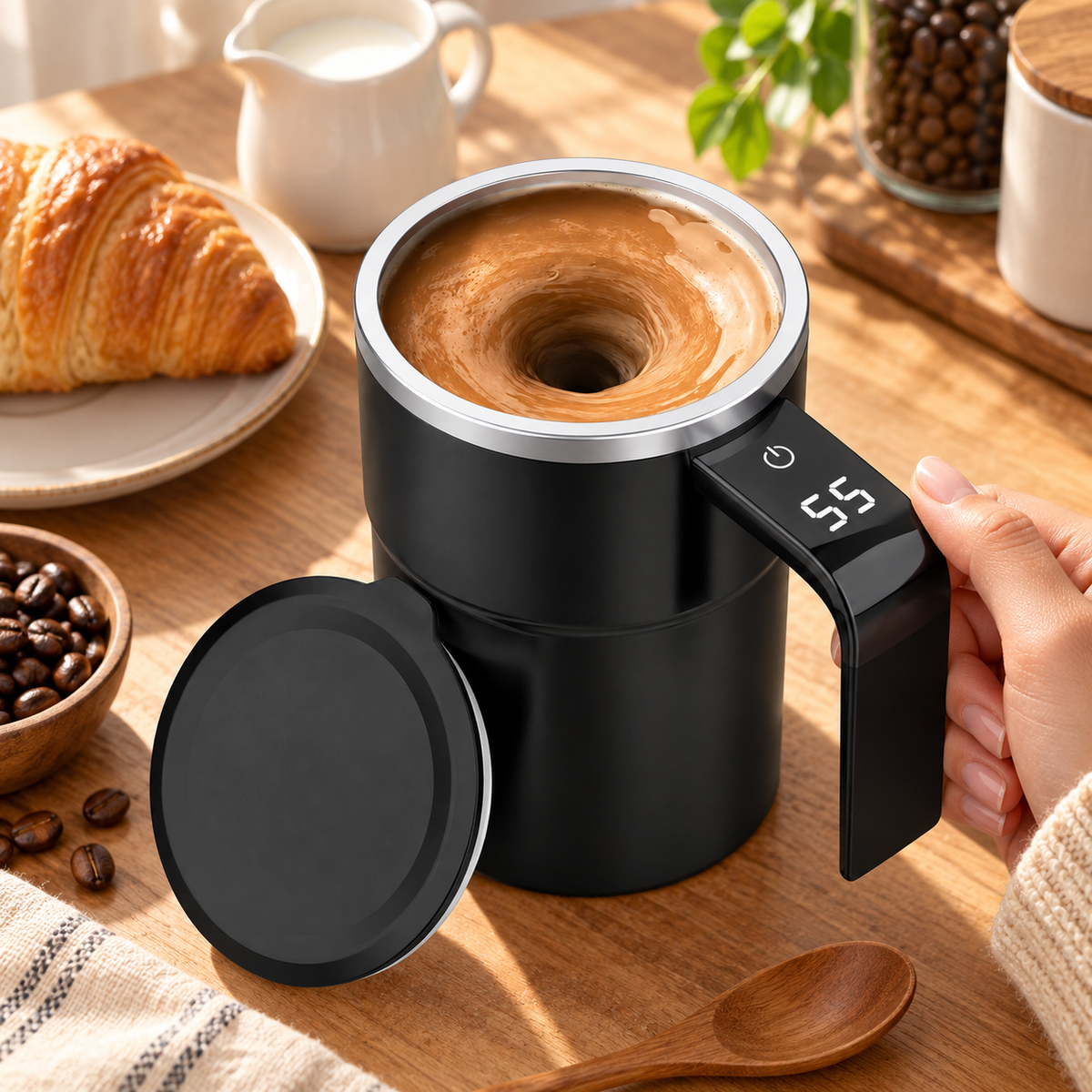 Selbstrührende Tasse Für Kaffee Automatische Mischung