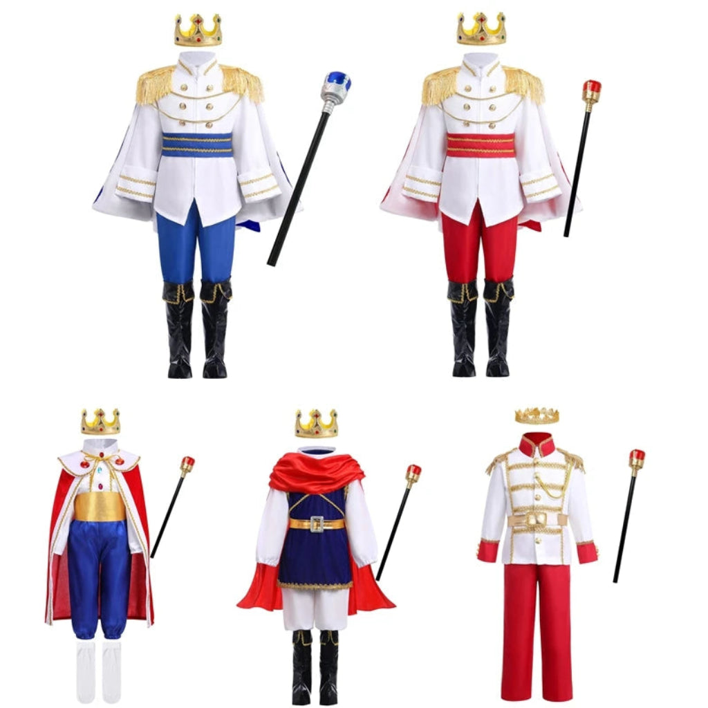 Halloween Kostüme Prinz Königliches Kinderkostüm Umhang