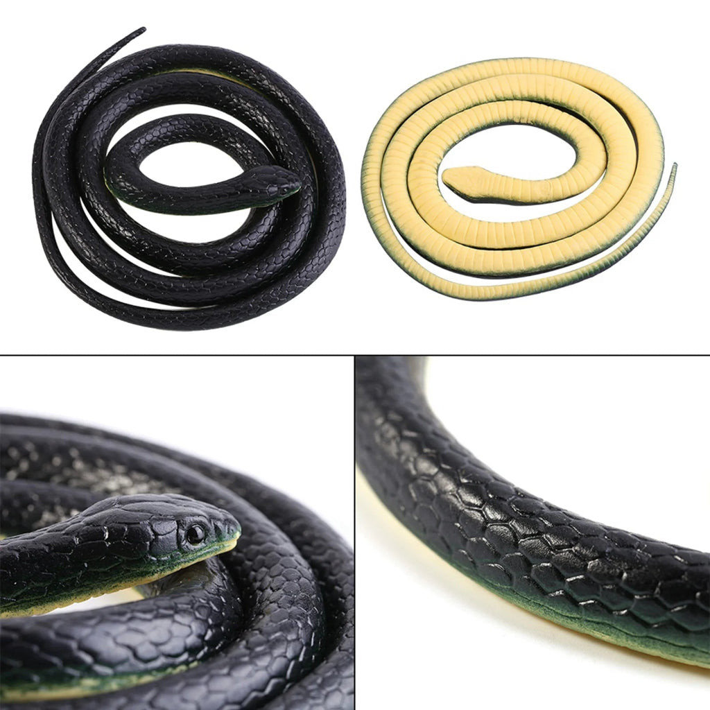Décoration d'Halloween Serpent factice en plastique réaliste