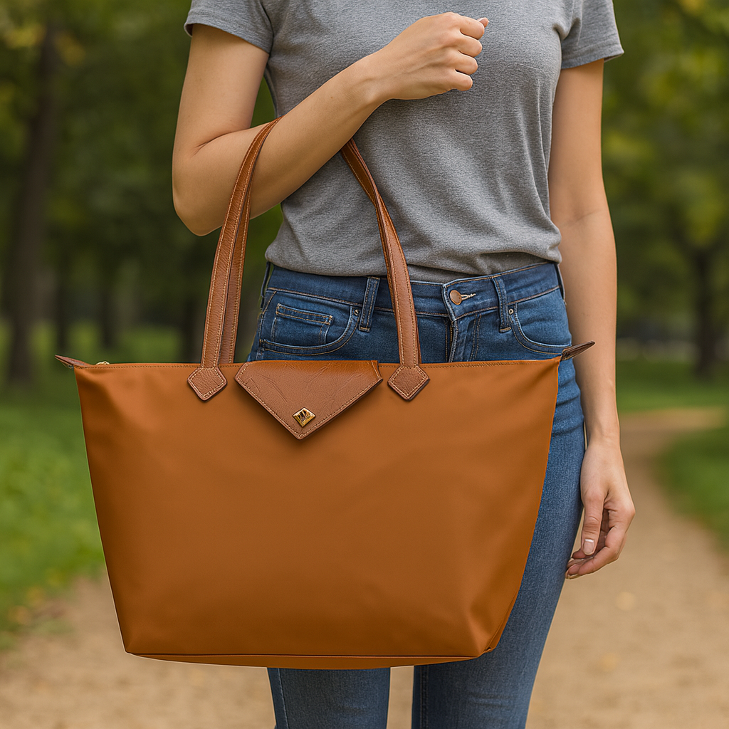 Shopper Kleine Designer Handtasche Moderner Taschengurte Stil