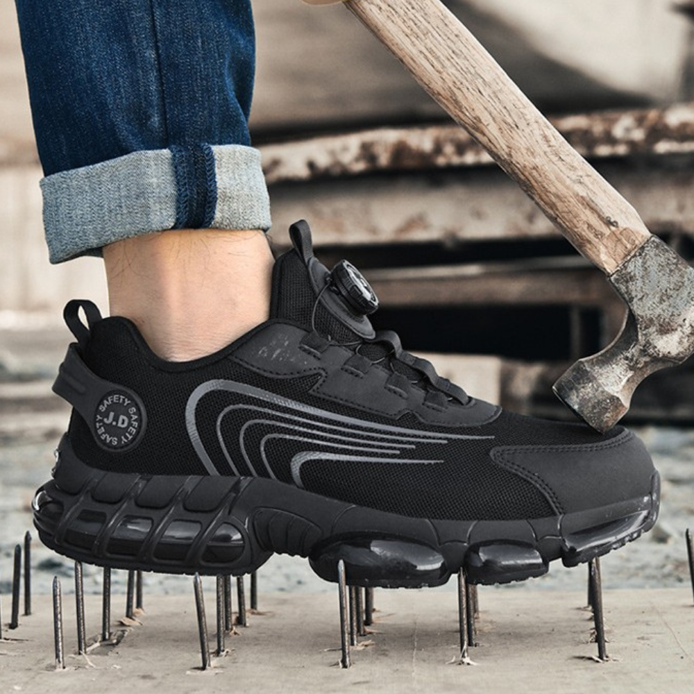 Safety Shoes Work Ergonomic Steel Toe Non-Slip Sole