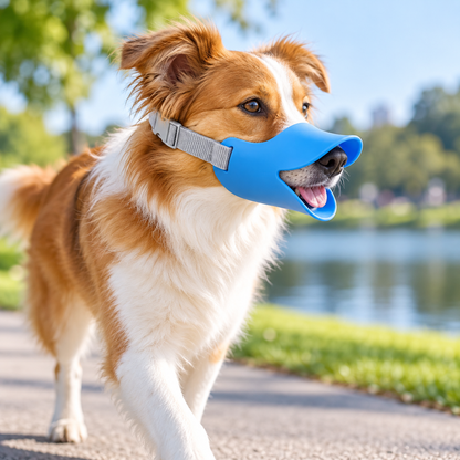 Silikon Hundemaulkorb Komfortabler Hundemaulkorb Verstellbar