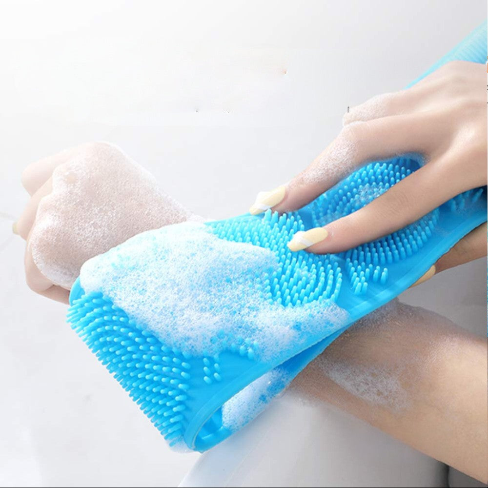 Cepillo corporal de silicona Cepillo de ducha Exfoliante Masaje Limpieza