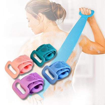 Cepillo corporal de silicona Cepillo de ducha Exfoliante Masaje Limpieza