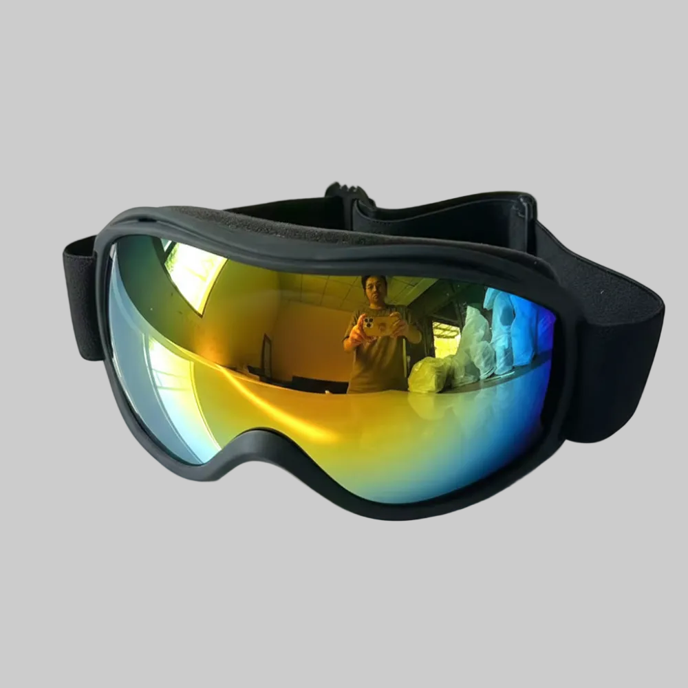 Ski Goggles Snowboard Goggles Mirrored UV Protection Anti-Fog Helmet Compatible