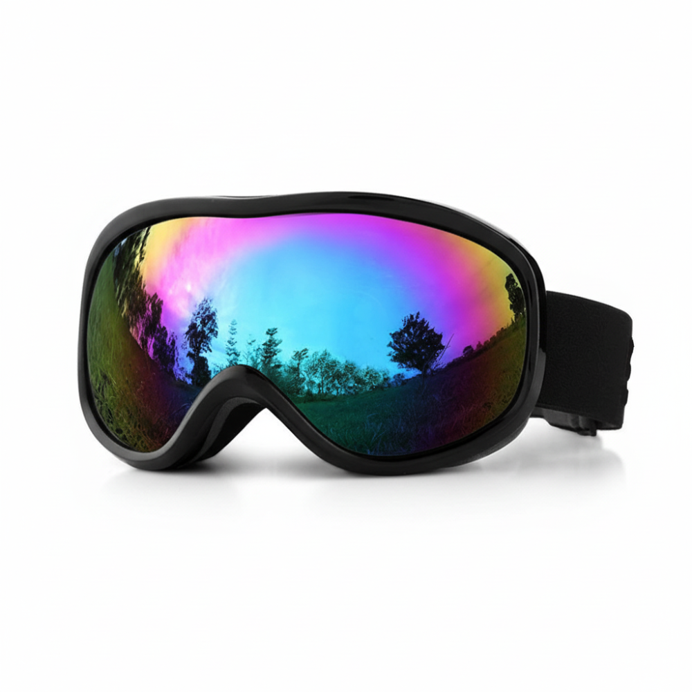 Ski Goggles Snowboard Goggles Mirrored UV Protection Anti-Fog Helmet Compatible