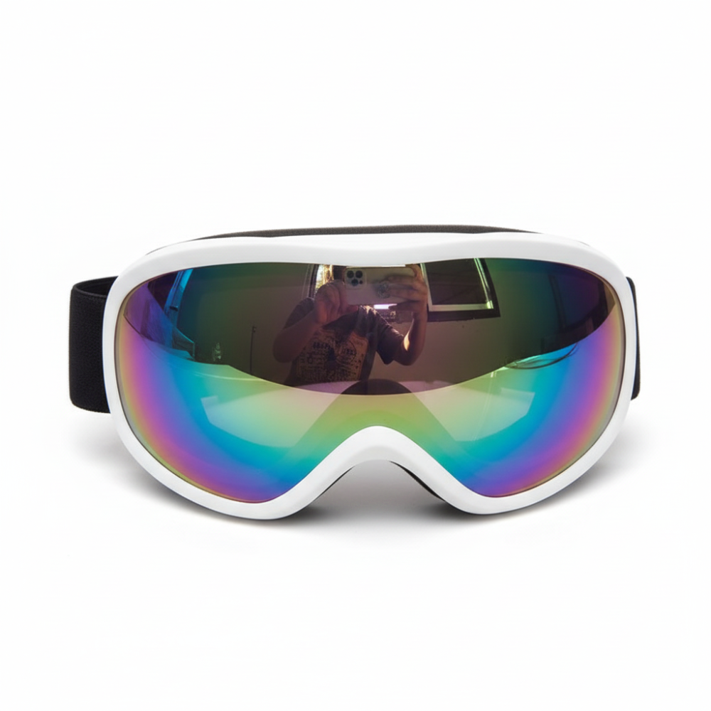 Ski Goggles Snowboard Goggles Mirrored UV Protection Anti-Fog Helmet Compatible