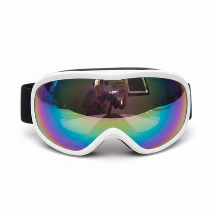 Ski Goggles Snowboard Goggles Mirrored UV Protection Anti-Fog Helmet Compatible