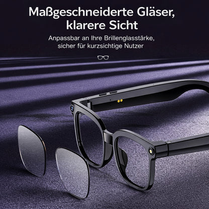 Lunettes intelligentes caméra vidéo audio enregistrement