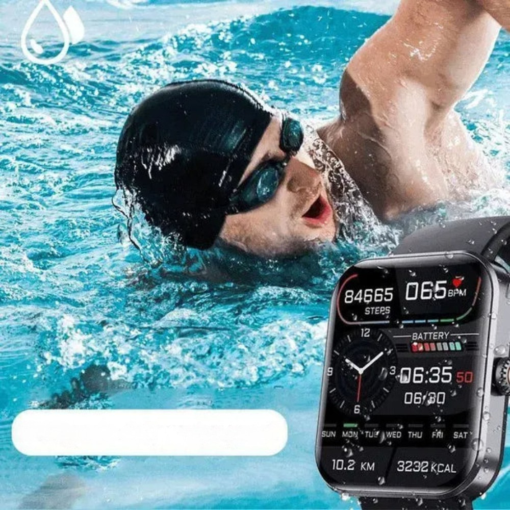 Smart Watch Fitness Tracker Health Monitoring Bluetooth Calls