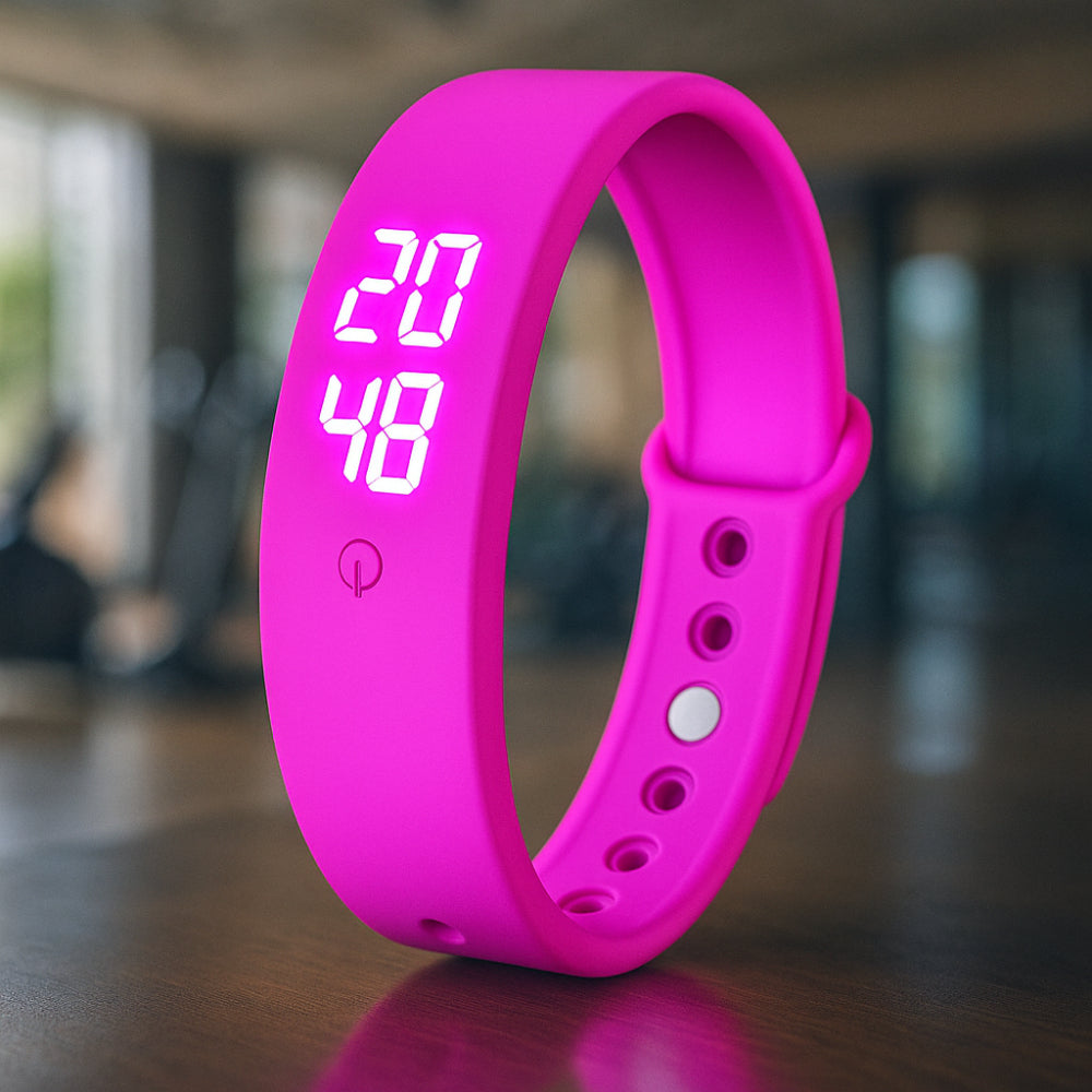 Smartwatch Wasserdicht Silikon Fitness Armbanduhr