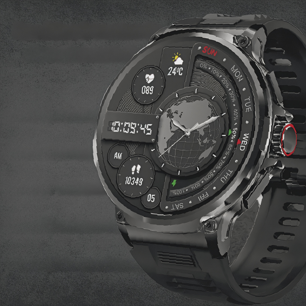 Smartwatch Rugged GPS Outdoor Sport Waterproof