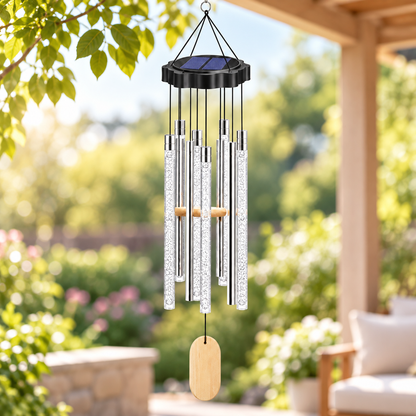 Solar Windspiel Für Gartenpartys Musikalische Windspiele