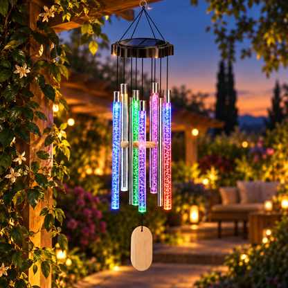 Solar Windspiel Für Gartenpartys Musikalische Windspiele