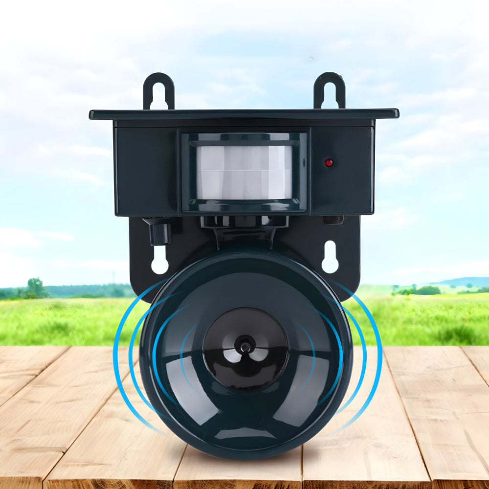 Solar Ultraschall Vogelabwehr Bewegungsmelder Außen