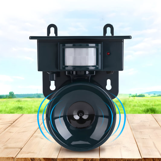 Solar Ultraschall Vogelabwehr Bewegungsmelder Außen