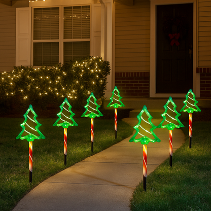 Solar Weihnachtsbeleuchtung Außen LED Licht Deko Gartenfigur