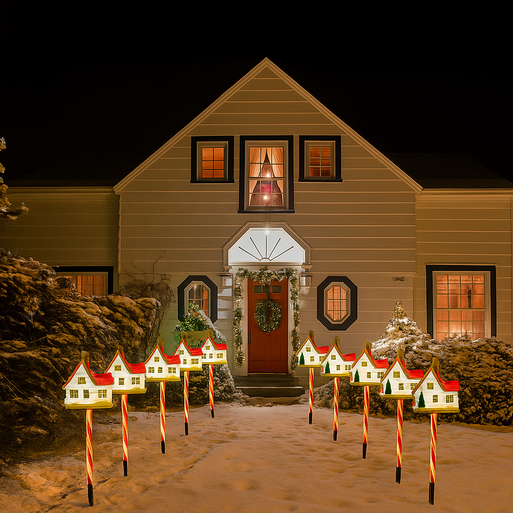 Solar Weihnachtsbeleuchtung Außen LED Licht Deko Gartenfigur