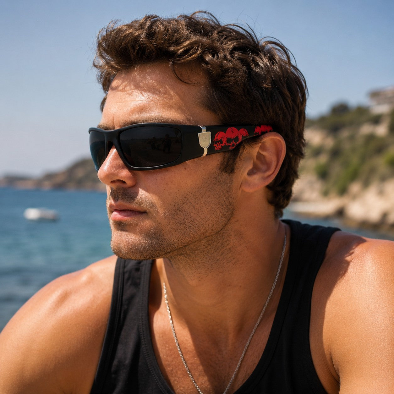 Sonnenbrille Polarisiert Herren Sportbrille Freizeit Fahrerbrille