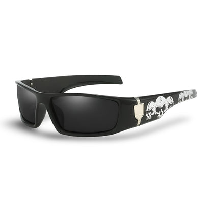 Sonnenbrille Polarisiert Herren Sportbrille Freizeit Fahrerbrille