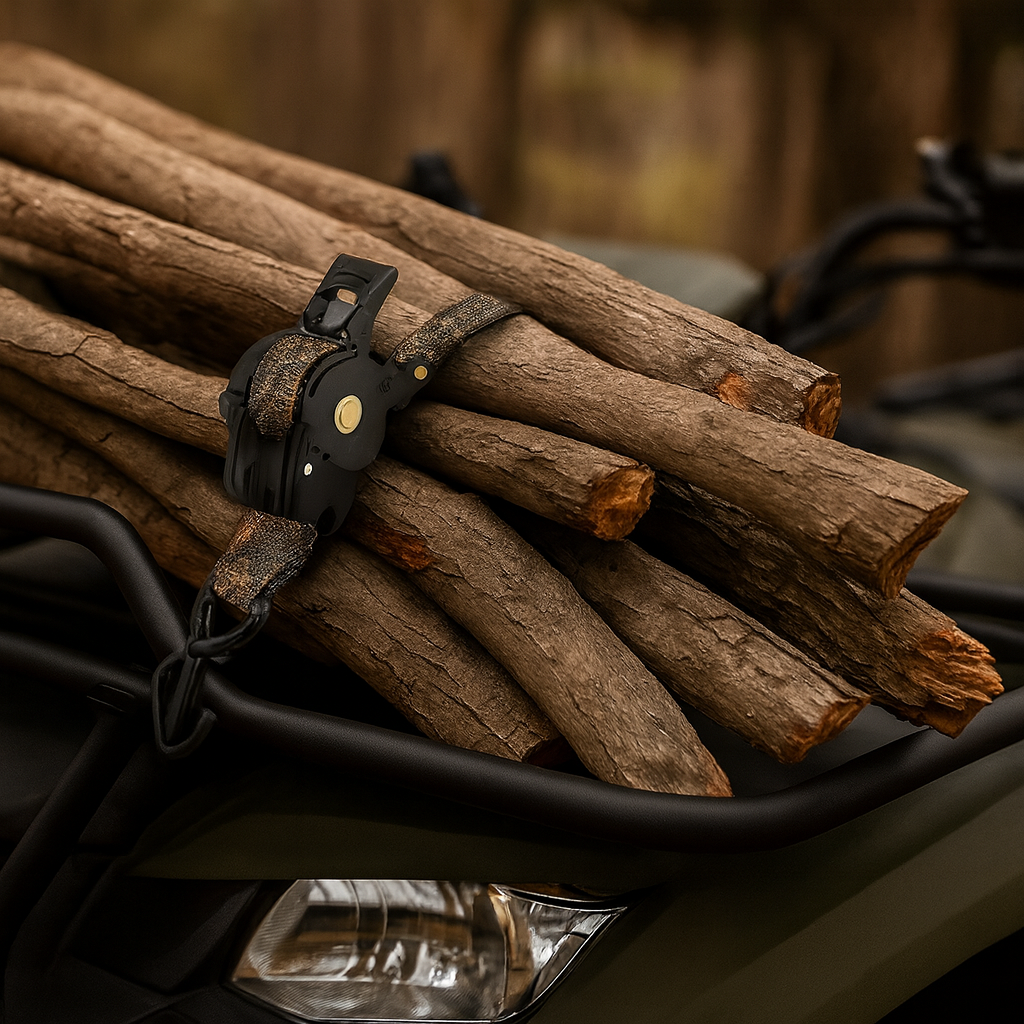 Straps Heavy Duty Automatic Ratchet Tie Down Set