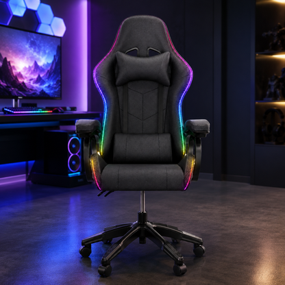 Spielen Stuhl Mit Rgb Beleuchtung Ergonomisch Verstellbar