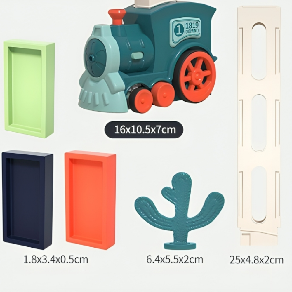 Domino Train Toy Automatic Learning Play Set