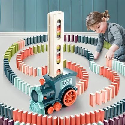 Domino Train Toy Automatic Learning Play Set