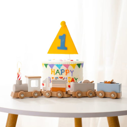 Spielzeug Eisenbahn Lernspielzeug Kinder Zug Steckspiel