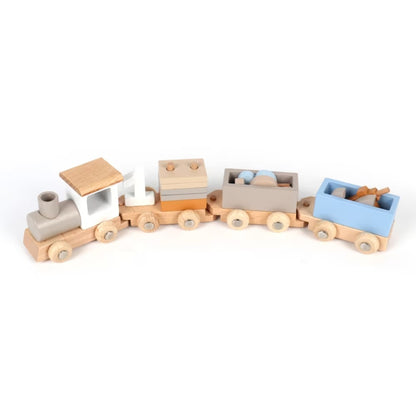 Spielzeug Eisenbahn Lernspielzeug Kinder Zug Steckspiel