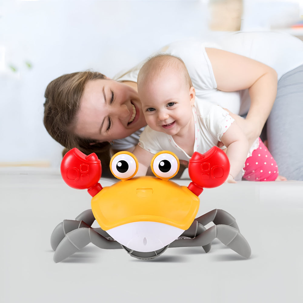 Toy Crab with Music and Movement Interactive Crawling Toy