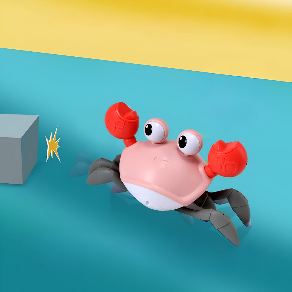 Toy Crab with Music and Movement Interactive Crawling Toy