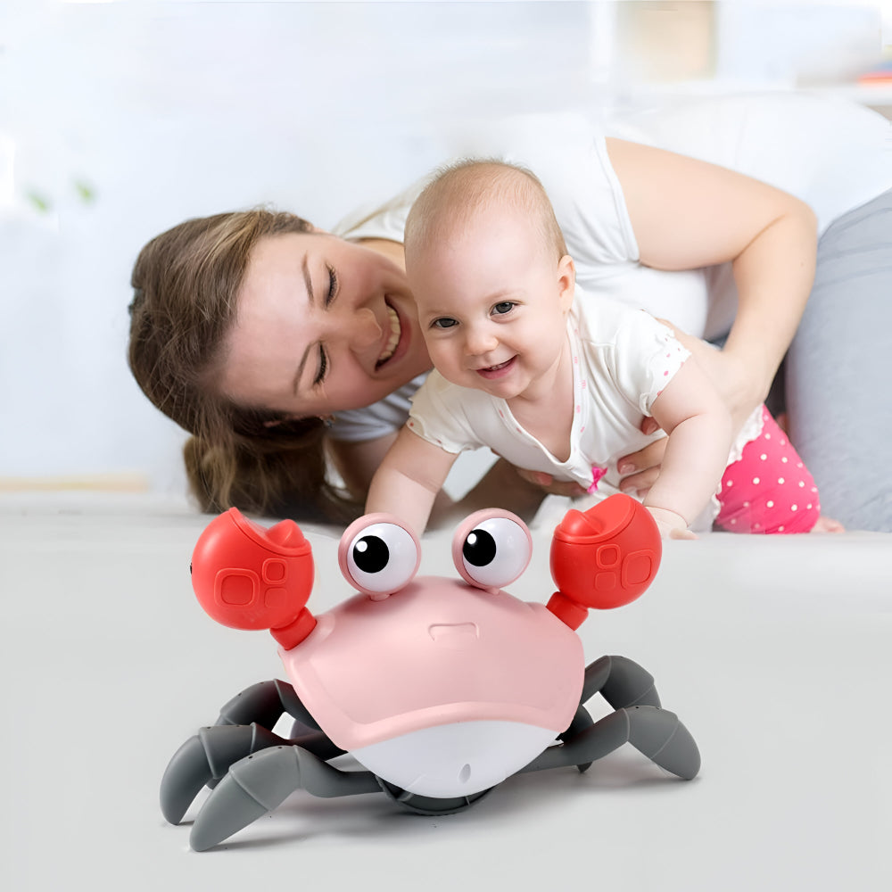 Toy Crab with Music and Movement Interactive Crawling Toy