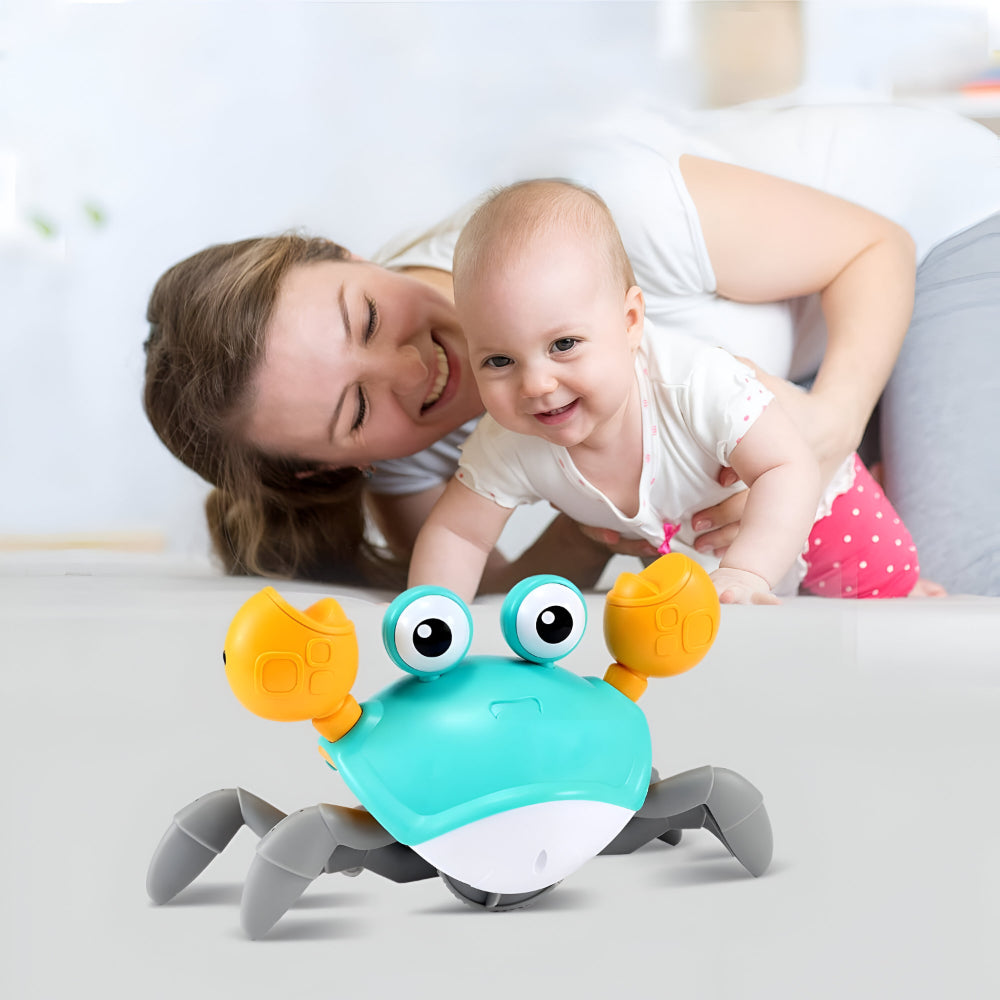 Toy Crab with Music and Movement Interactive Crawling Toy