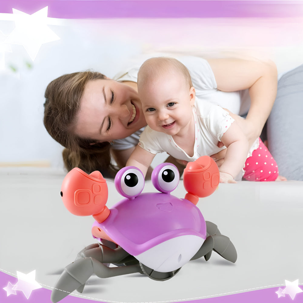 Toy Crab with Music and Movement Interactive Crawling Toy
