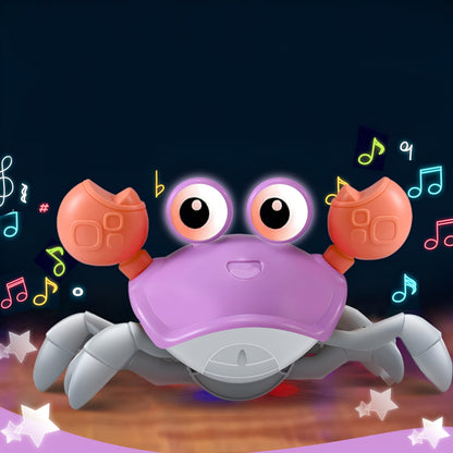 Toy Crab with Music and Movement Interactive Crawling Toy