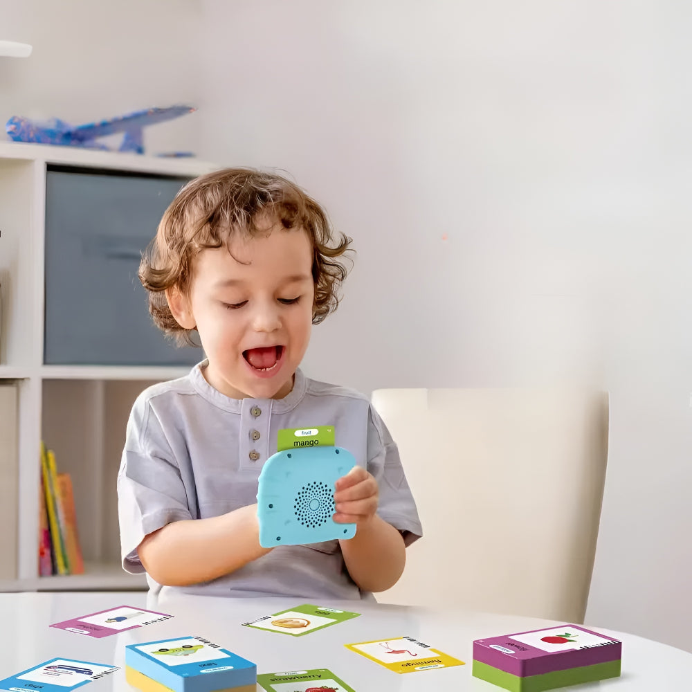 Spielzeug Lernkarten Lesegerät Kinder Sprachtraining Bildschirmfrei