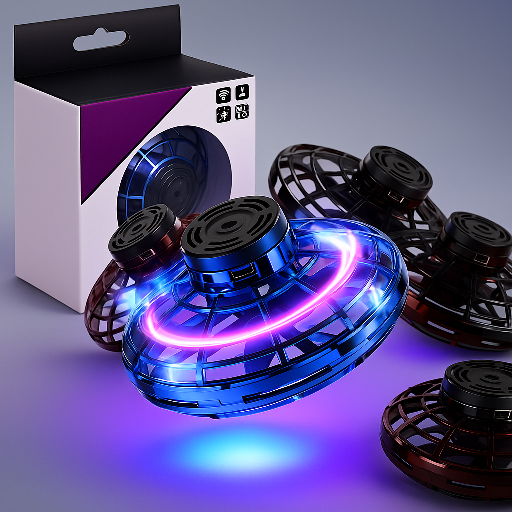 Toy LED Plastic Hand-Controlled Flying Ball