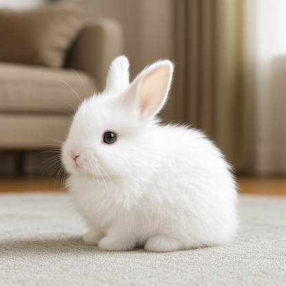 Spielzeug Plüsch Kaninchen Realistisch Bewegliches Haustier